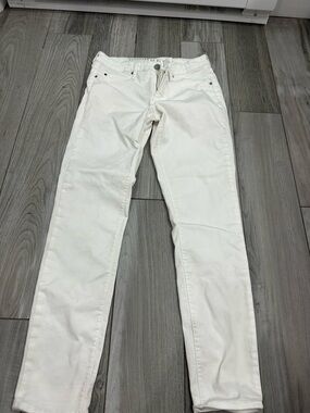 Articles Of Society Off-White Pants with Branded Waistband